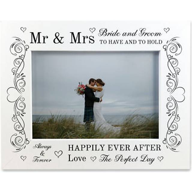 Wedding day photo frame gift for couple newly married couple gift marriage gift