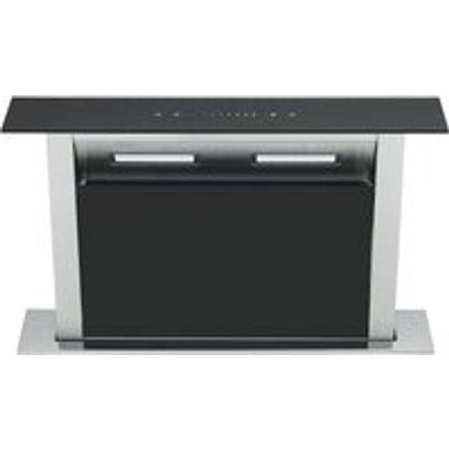 Cookology downdraft cooker hood 60cm kitchen island extractor - black cdd605bk