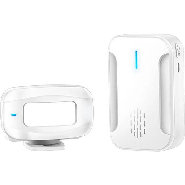 Wireless Welcome Alarm Doorbell IR Infrared Detector Induction Home Door Bell
