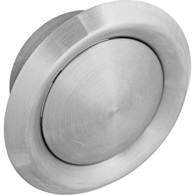 "Stainless Steel Round Ceiling Extractor Exhaust / Supply Wall Vent (6"" / 150mm)"