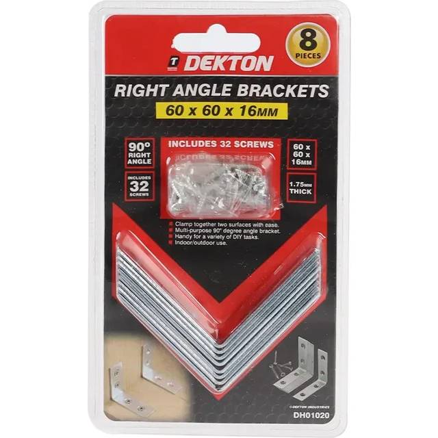 Dekton 12pcs right angle bracket
