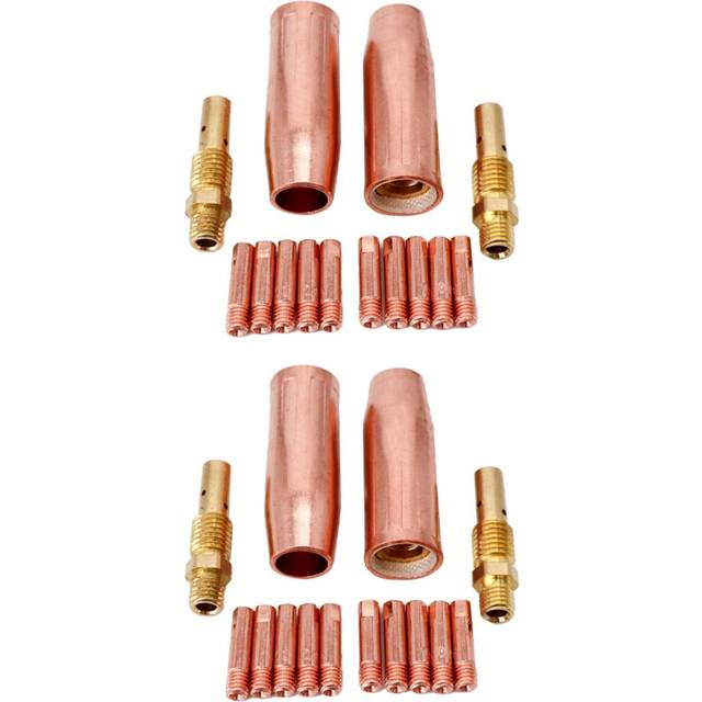 28Pcs Mig Welding Torch Accessories Kit for Mini /1 & Magnum 100L MIG Welder Nozzle Tip Kit