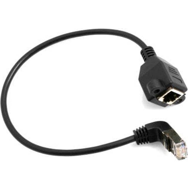 Ethernet Network Cable Rj45 To Rj45 Socket Panel Mount 8p8c Ftp Stp Utp Cat 5e
