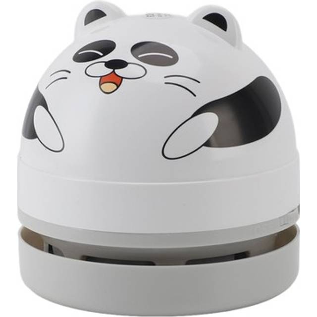 (panda Pattern)portable Desk Mini Vacuum Cleaner Battery Powered Abs