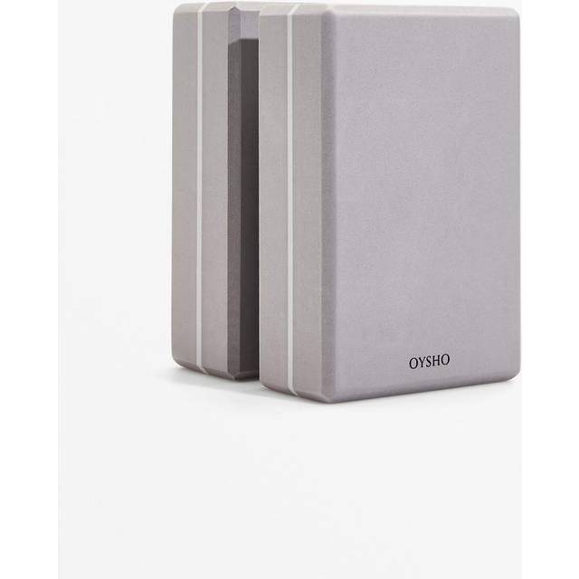 Oysho – Set med grålila yogablock