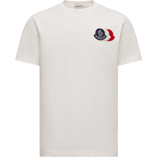 T-shirt à logo tricolore - S