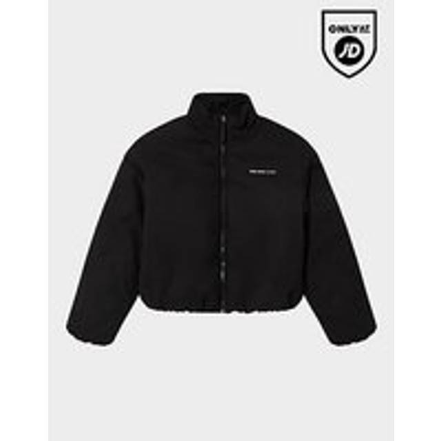 Pink Soda Sport Girls' Bolt Jacket Junior - Black - 10-11Y