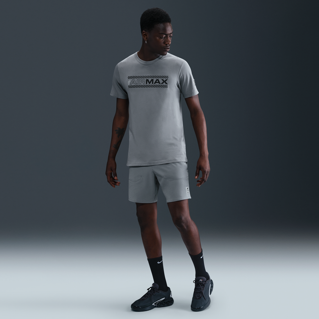 Nike Air Max Men's Woven Shorts - Grey - Polyester/Elastane - L