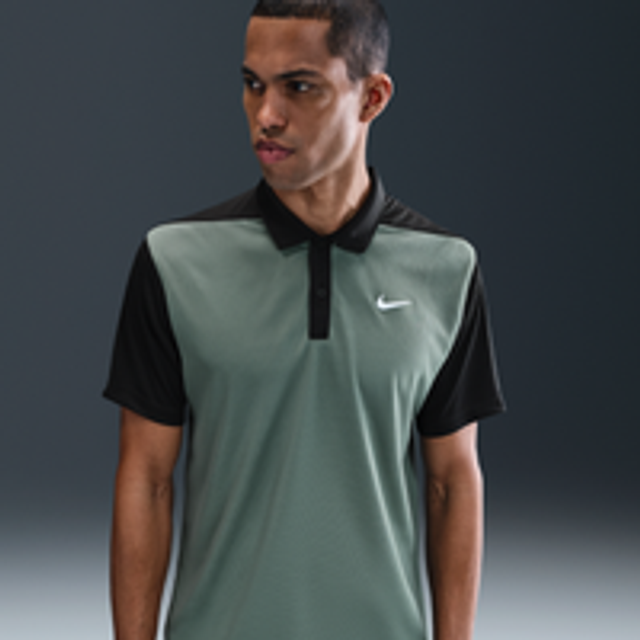 Nike Victory+ Men's Dri-FIT Golf Polo - Grey - Polyester - S