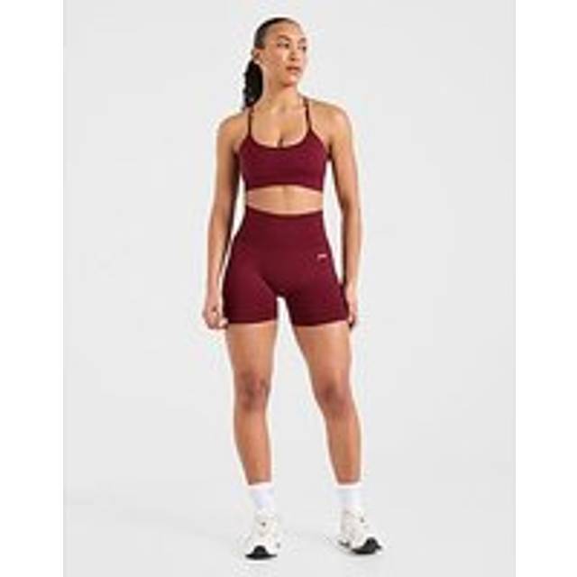 AYBL Empower Seamless Shorts - Red - Womens - M