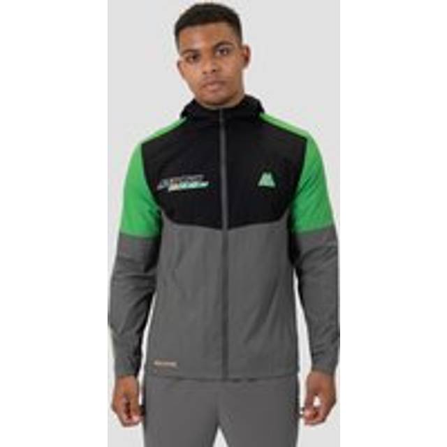MONTIREX - MTX Run City Dublin Jacket - Grey, Black, Green - XL - Men's Light Jackets - Black/Green/Grey