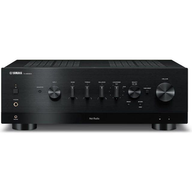 Yamaha R-N1000A välspelande stereoförstärkare med HDMI ARC, svart