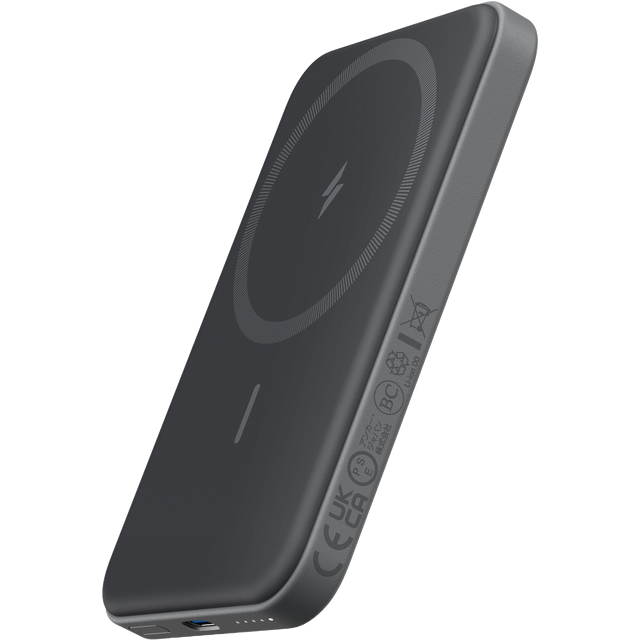 Anker 621 magnetiskt batteri (MagGo), 5 000 mAh magnetisk powerbank med USB-C-kabel, kompatibel med iPhone 16/15/14/13/12