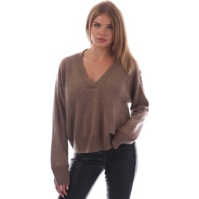 Boss Flemire V-Neck Sweater - Beige