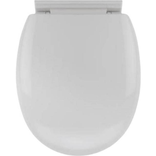 Croydex - Soft-Close Anti-Bacterial Polypropylene Toilet Seat, White
