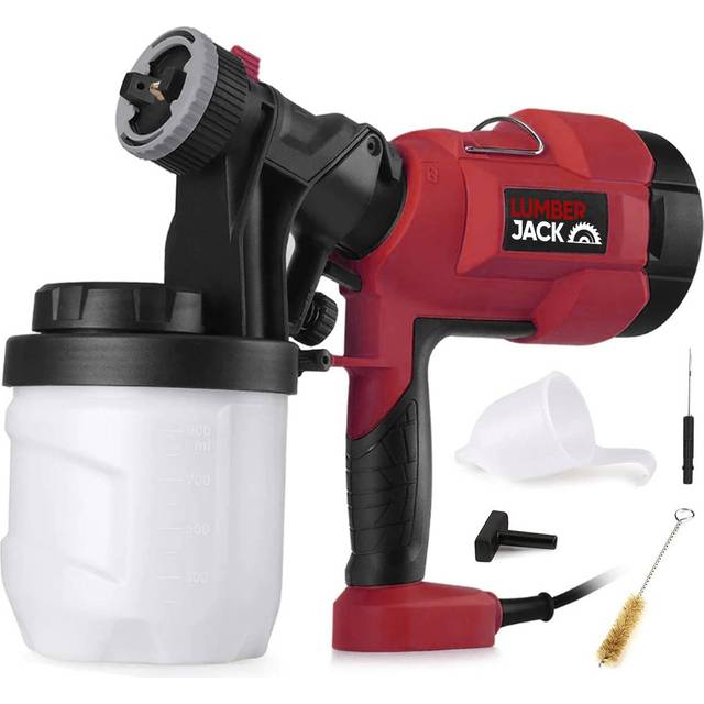Lumberjack Electric Spray Paint Gun Painting Tool Fence Walls & Indoor