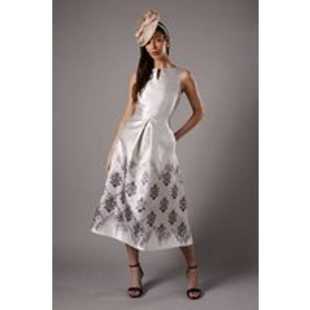 Coast Cream Midi Dress Womens Occasion Dresses