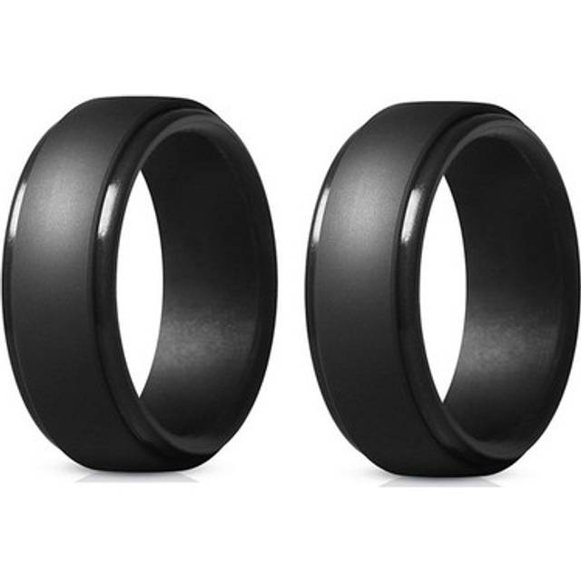 8mm Popular Men Silicone Cool Rings Women Silicone Wedding Environmental3894