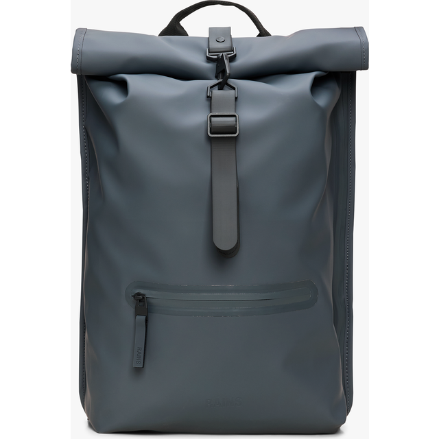Rains Roll-Top Mini Waterproof Shell Backpack