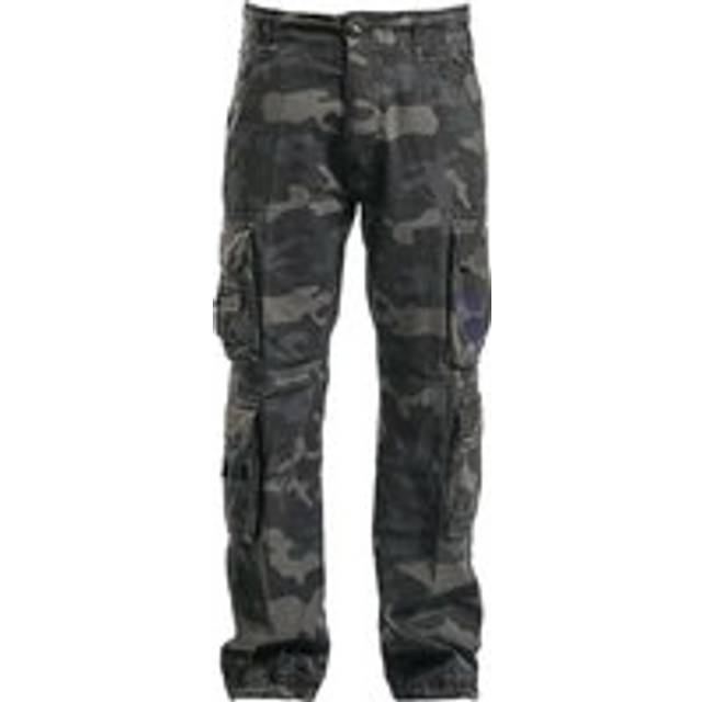 Brandit Pure Vintage Military Trousers Dark Camo