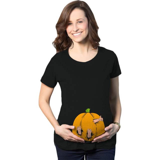 Maternity Pumpkin Baby Pregnancy Tshirt Cute Fall Halloween Jack O Lantern Tee Funny Graphic Maternity Tee Halloween Maternity T Shirt Funny Maternity