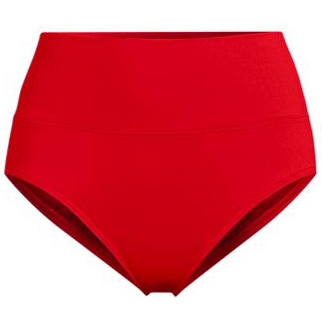Foldover Bikini Bottoms - Red - 12
