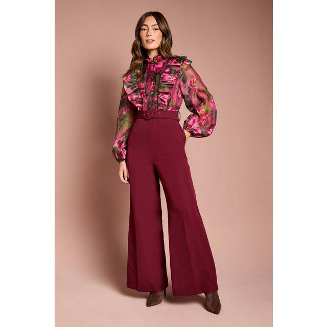 Coast plum wide leg jumpsuit womens occasion jumpsuits