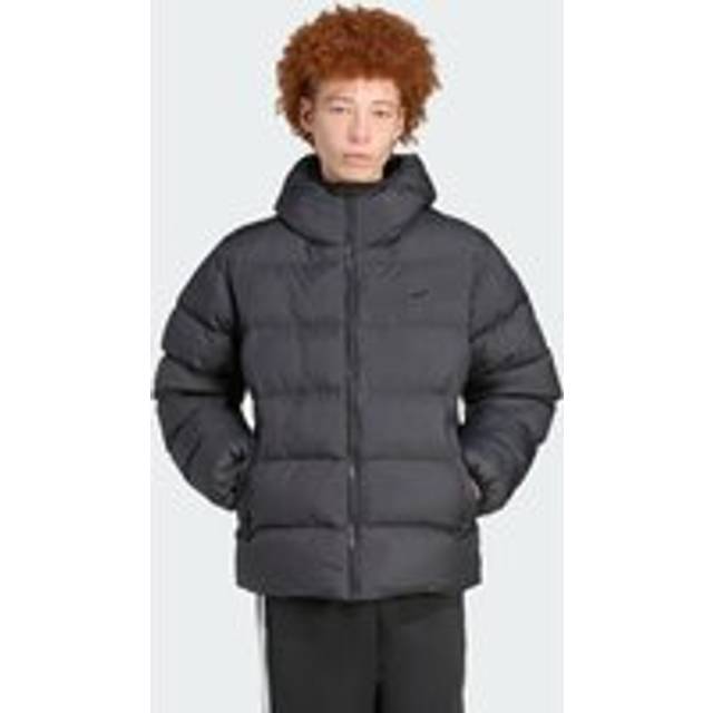 Jacket adidas Tonal Hooded Puffer Jacket Black L (L)