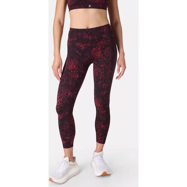Sweaty Betty Womens Training Power 7/8 Workout Tights - Red, Red, Size Xs, Women - XS