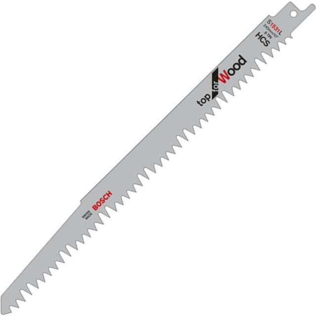 Bosch S1531L Wood Reciprocating Saw Blades 240MM (Pack of 5)