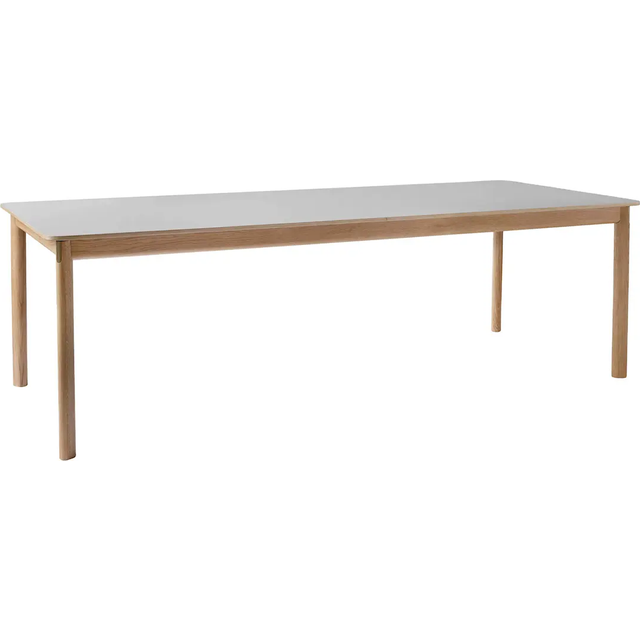 &Tradition Patch HW2 Beige Arizona/White Oiled Oak Spisebord 100x240cm
