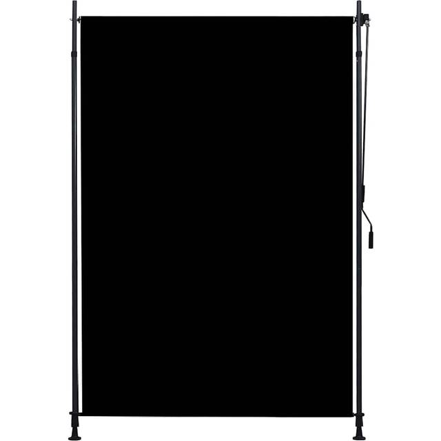 vidaXL Outdoor Roller Blind 150x270cm Anthracite Vertical Screen Porch Shade