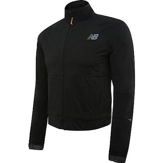 New Balance Men's New Balance Minimalistic logo aviator Jacket Black MJ03264 - L