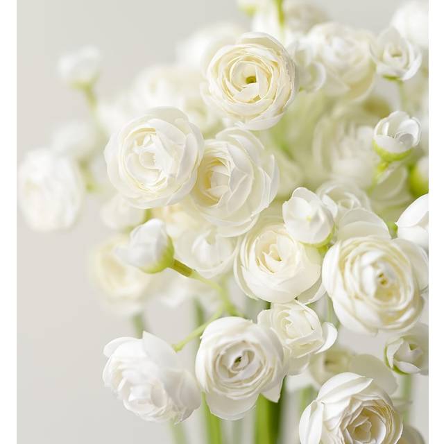 TEMU 6pcs Artificial Camellia Flowers, Plastic Mini Peony Bouquet For Wedding Decor, Dates Occasion, No Electricity Or Battery Needed