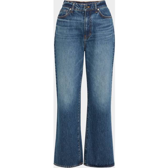 Dylan High-Rise Straight Ankle Jeans - ROADSIDE BLUE - 26
