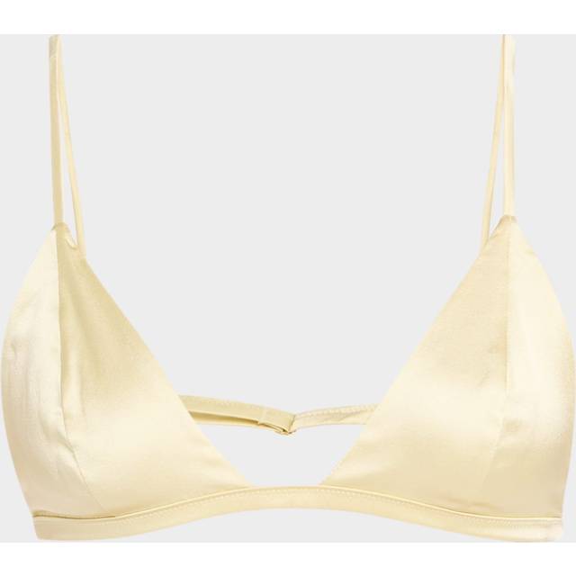 Tous Les Jours Soft Wireless Triangle Bra - BEURRE - Large