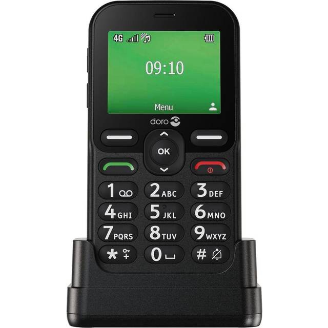 Doro Leva E10 6.1 cm (2.4") 118.9 g Black Senior phone