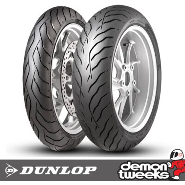 Dunlop sportmax roadsmart iv tyre package - 120/70/17 58w & 180/55/17 73w tl sp
