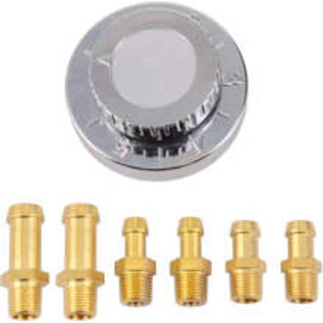 Top Street Performance JM1060C Adjustable Fuel Pressure Regulator, Chrome