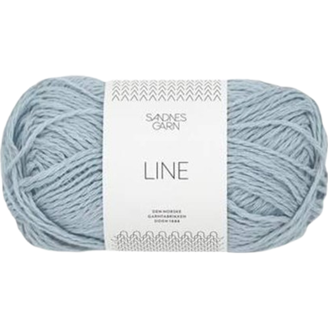 Line By Sandnes Garn - Light Blue (5930) - 50 / Approx. 110 M Wool
