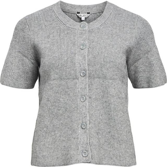 Short Sleeved Knitted Cardigan
