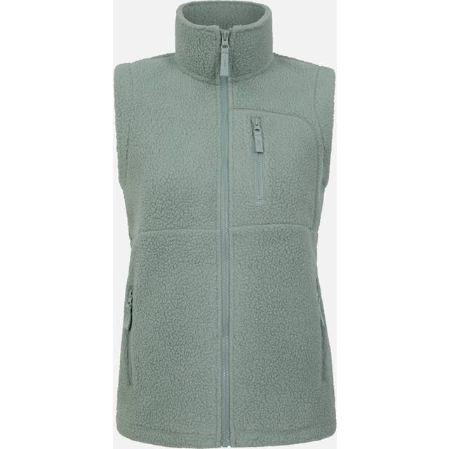 (20 UK, Khaki Green) Mountain Warehouse Womens/Ladies Buxton Borg Gilet