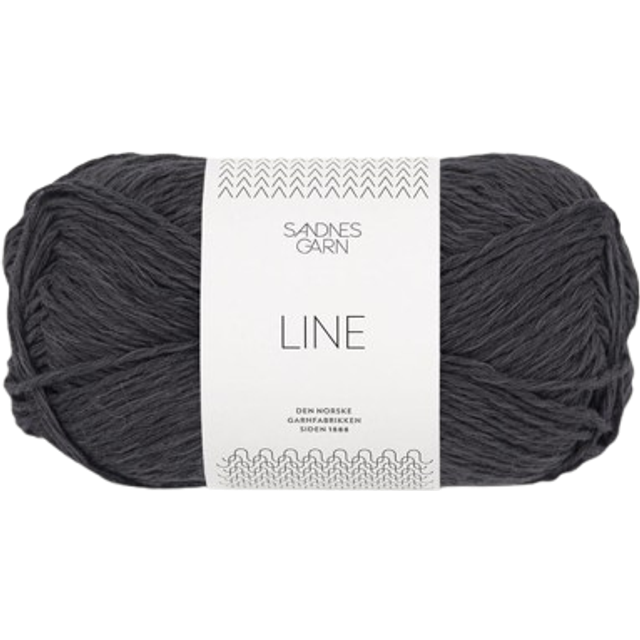 Line By Sandnes Garn - Skifer (6080) - 50 / Approx. 110 M Wool