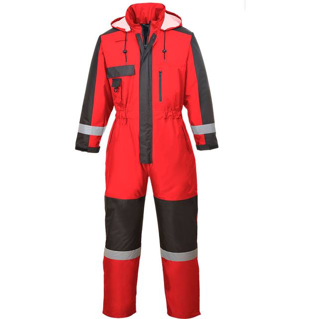 Portwest Winter Coverall - Red - Small