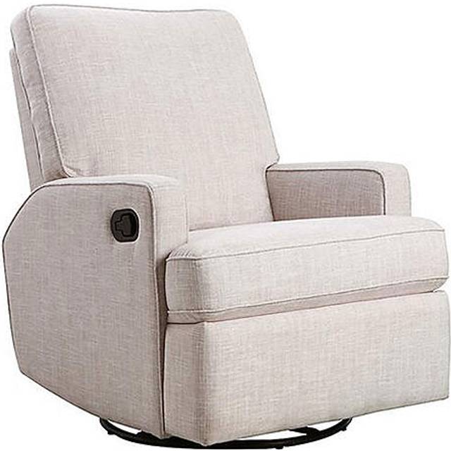 Obaby Madison Swivel Glider Recliner Chair - Oatmeal - Oatmeal / 98 x 75 x 100