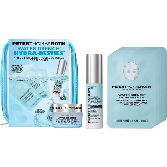 Peter Thomas Roth Water Drench Hydra-Besties 7-Piece Travel Kit - White - One Size