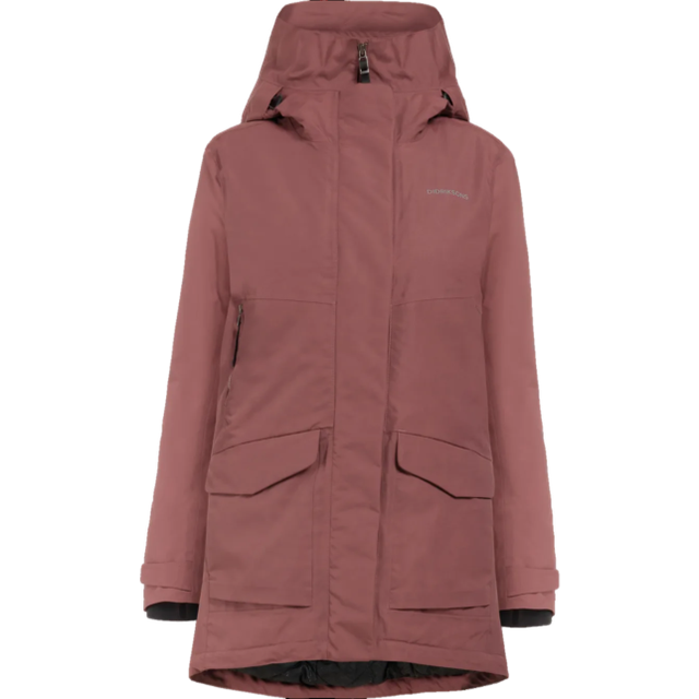 Didriksons Womens Frida 7 Parka Jacket: Old Rust: 10 Size: 10, Colour: