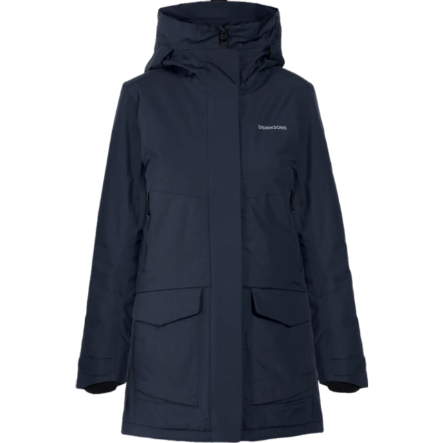 Didriksons - Women's Frida Parka 7 - Coat size 6, grey
