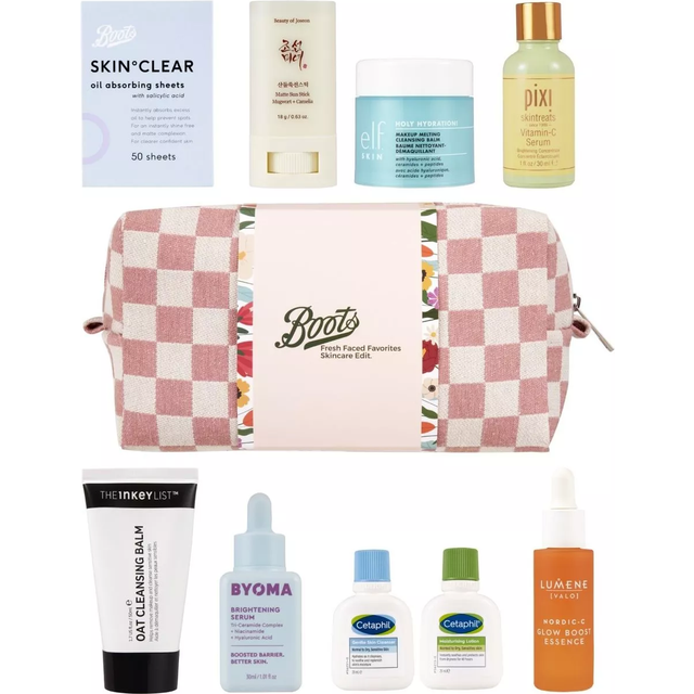 Boots Fresh Faced Favorites Skincare Edit Set