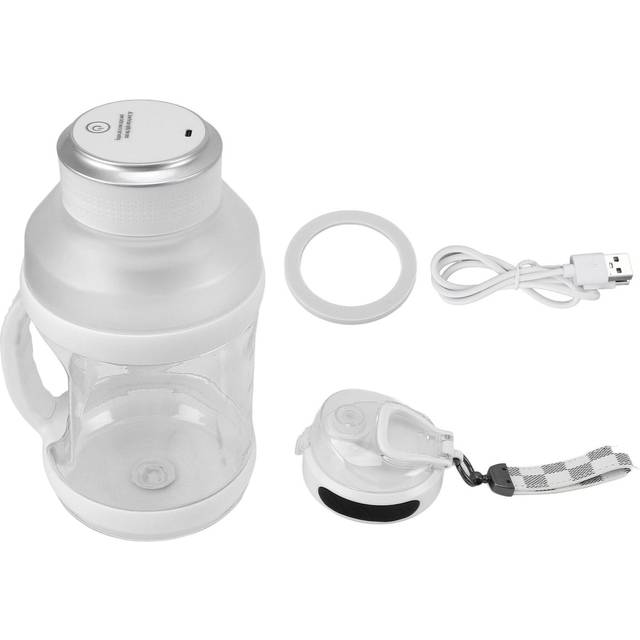 2L Sport Portable Blender with 6 Edge Blades 18000rpm 4000mAh Type C Travel Juice Blender for vit
